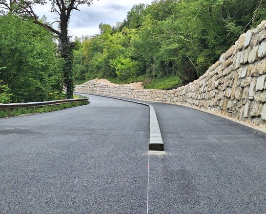 Réouverture de la route des Carasses