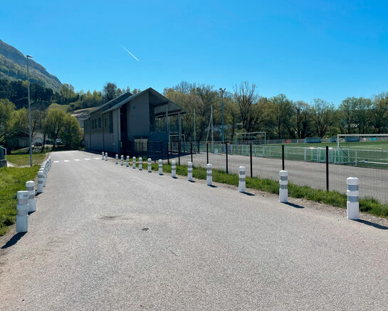 Sécurité renforcée aux abords du stade de football