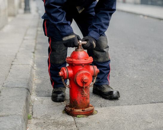 Contrôle des poteaux incendie par le SDIS