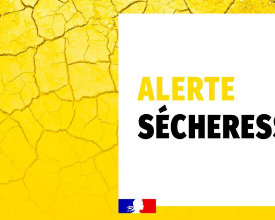 Sécheresse : le département placé en alerte – économisons l’eau !
