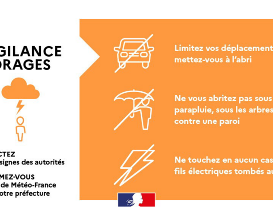 Vigilance orange orage 