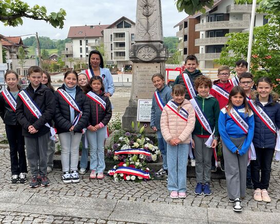 Cérémonie commémorative du 8 mai 1945