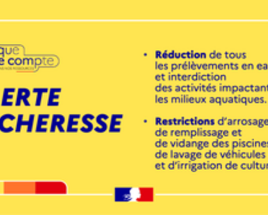 La sécheresse s’installe en Haute-Savoie (alerte niveau 2 sur 4) 