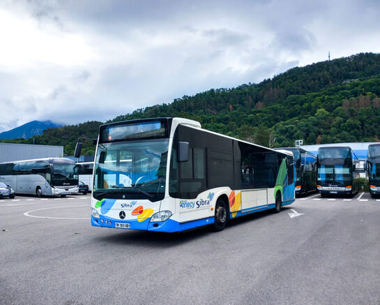 Se rendre à Annecy en bus depuis La Balme de Sillingy, c’est possible !