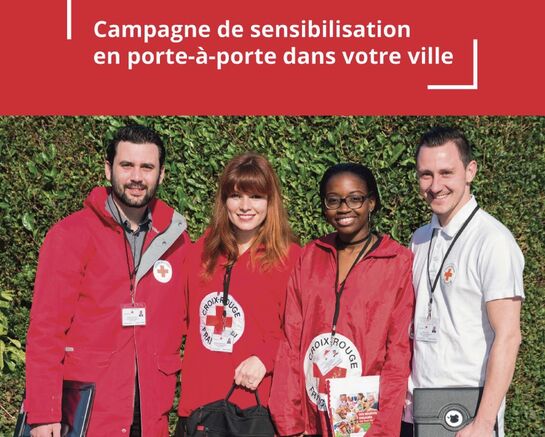 Campagne de la Croix Rouge 