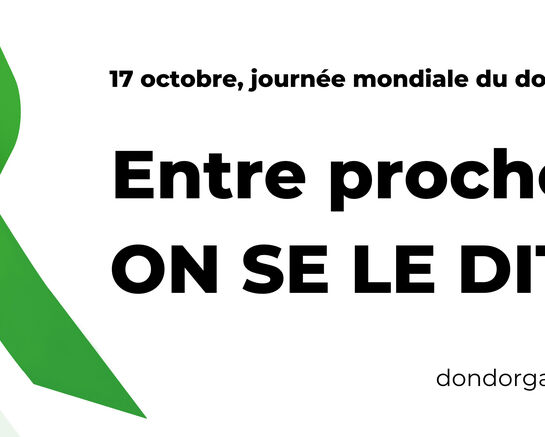 Journée internationale du don d’organes et de la greffe 