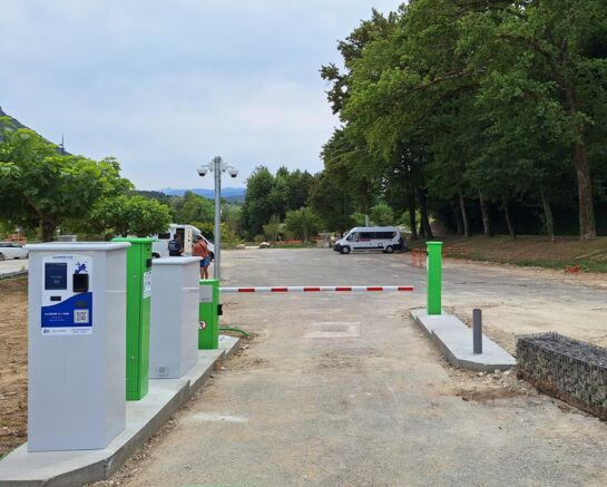 Réouverture de l'aire de camping-cars