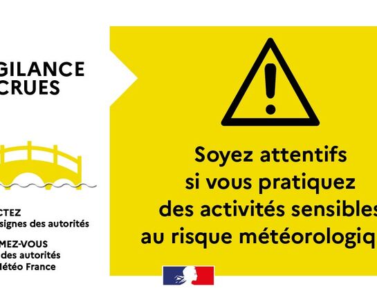 Alerte Météo - Vigilance Jaune
